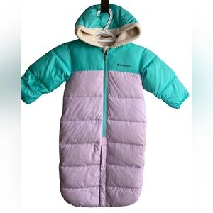 Columbia pike lake convertible baby bunting snowsuit 12-18 months